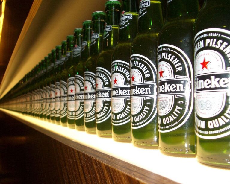 Eine Etage in der Heineken-Brauerei